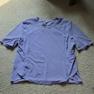 Womens Lululemon Lilac Size 10 Running Shirt